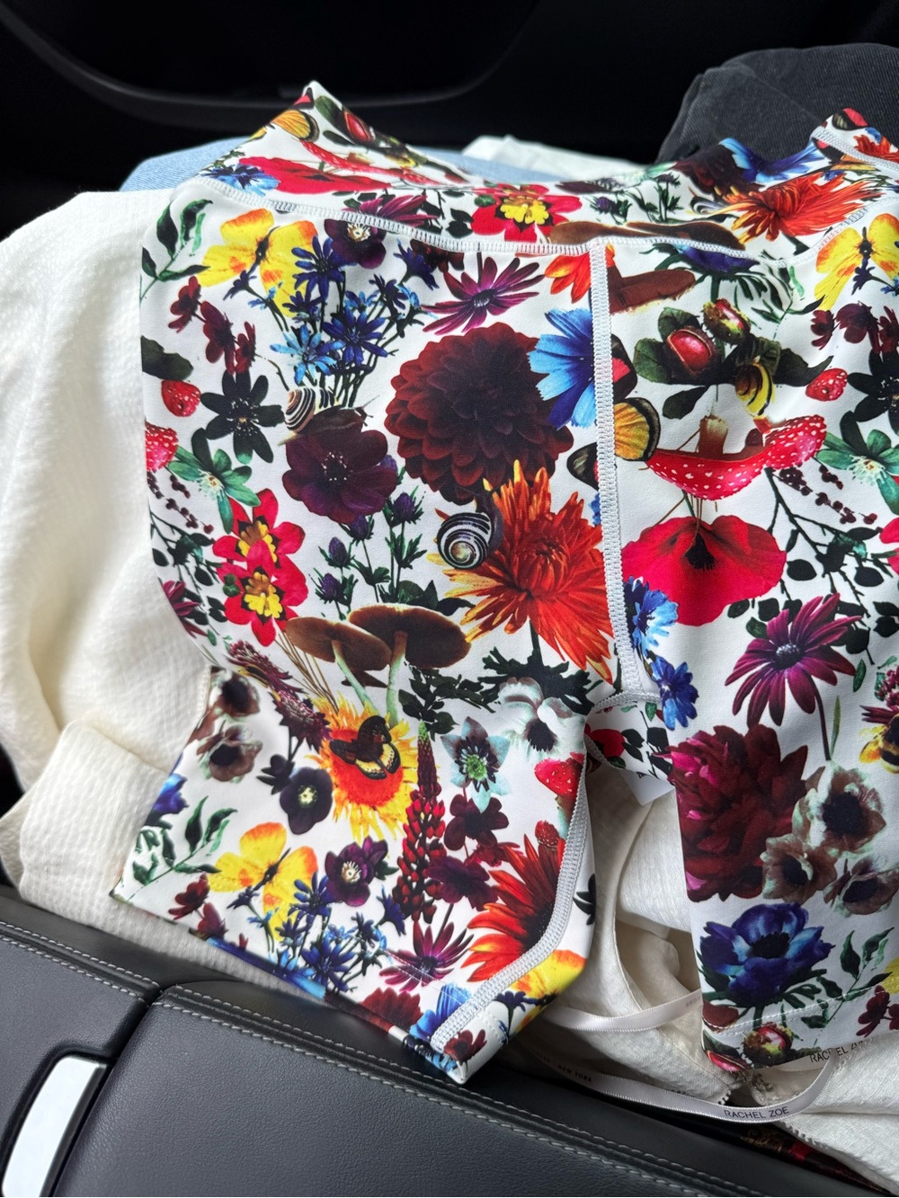 Splits59 Multi-Color Floral Print Active Set - Picture 5 of 5